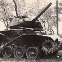 Destroyed tank in 1965 Indo-Pak War