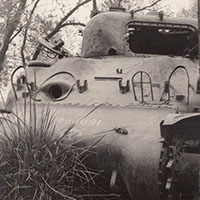 Destroyed tank in 1965 Indo-Pak War